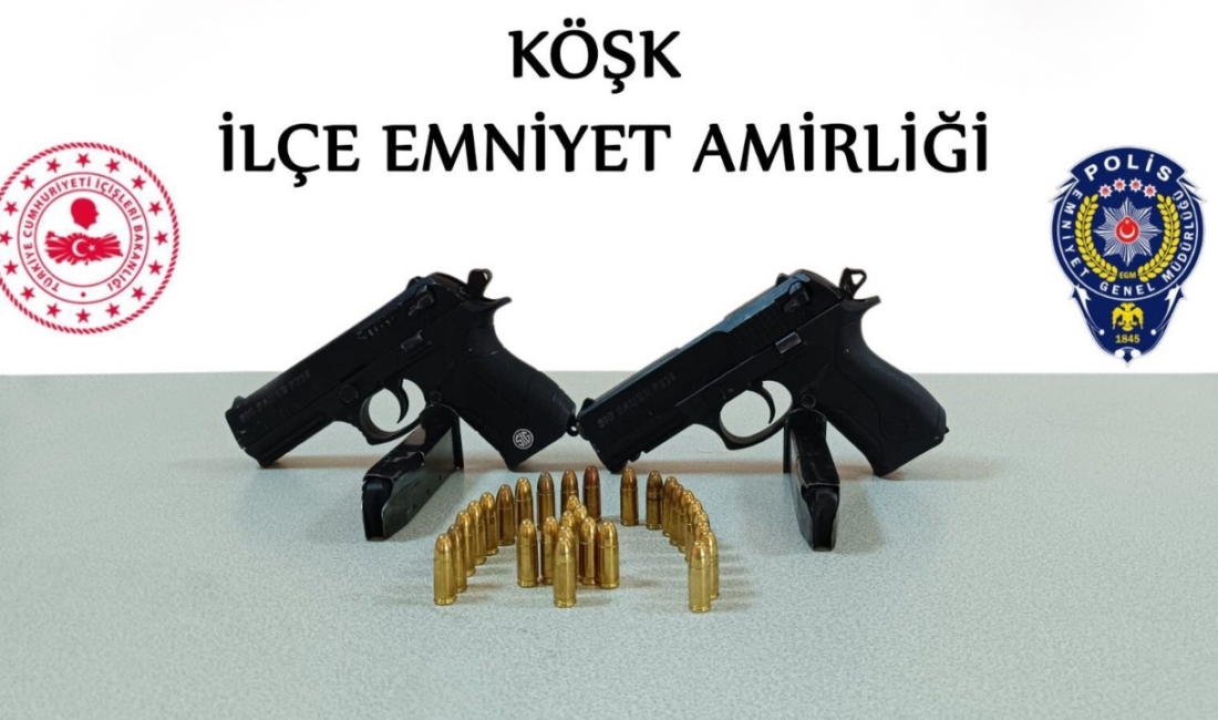 Köşk İlçe Emniyet Amirliği Ekipleri'nin vatandaşların huzuru için başlattığı suçların