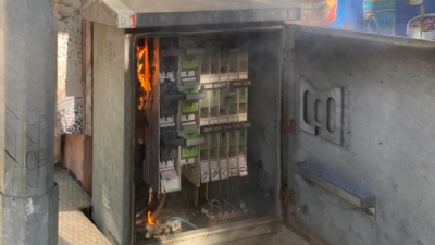 Yangın bugün sabah saatlerinde Köşk, Çarşı Mahallesinde meydana geldi.