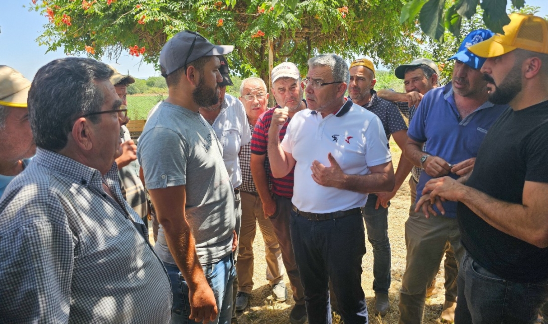 Başkan Güler Çiftlik Mahallesindeki sulama sorununu çözdü Köşk Belediye Başkanı Nuri Güler, Çiftlikli üreticilerin yardım çağrısına duyarsız