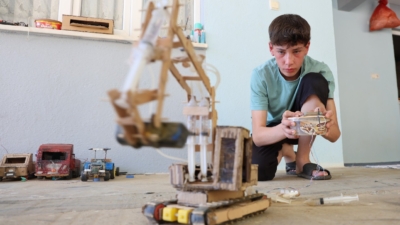 Köşk’e bağlı Kızılcaköy Mahallesi’nde yaşayan 14 yaşındaki Olcay Yalçın, küçük