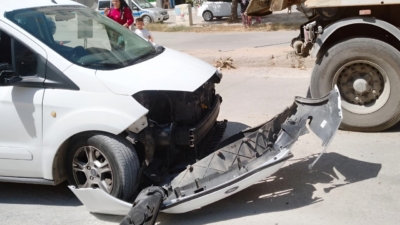 Kaza saat 14:30 sıralarında Çarşı mahallesi, Mahmut Şen bulvarında meydana