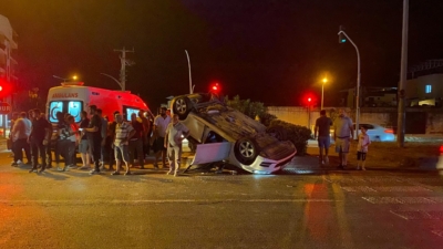 Kaza saat 21:00 sıralarında Köşk birinci dönel kavşakta meydana geldi.