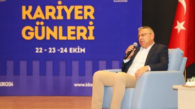 Köşk Belediye Başkanı Nuri Güler, Adnan Menderes Üniversitesi tarafından düzenlenen