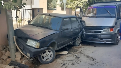 Kaza saat 15:00 sıralarında Çarşı Mahallesinde meydana geldi.