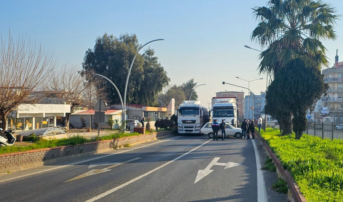 Köşk’te tır otomobil ile çarpıştı Kaza saat 10:10 sıralarında Denizli - Aydın karayolu, Köşk giriş