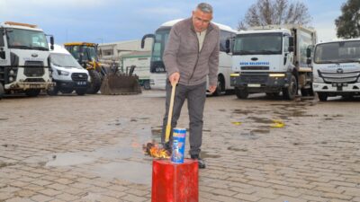 Köşk'te ramazan topu geleneği bu senede yaşatılmaya devam ederken, ilk