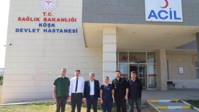 Köşk Belediye Başkanı Nuri Güler 14 Mart Tıp Bayramı'nda, Köşk