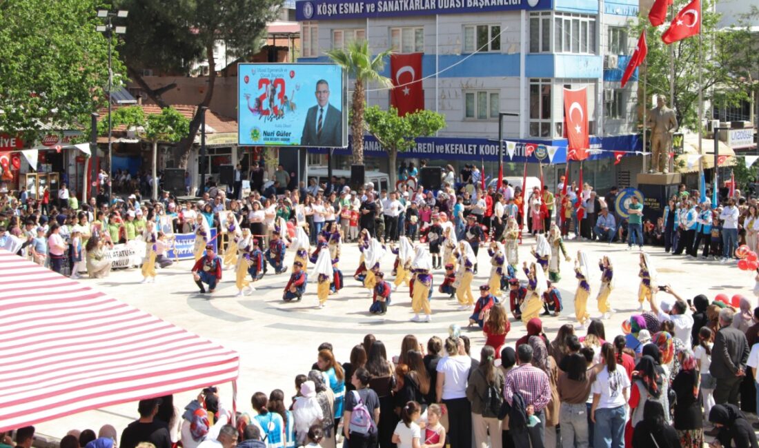 23 Nisan Köşk’te coşkuyla kutlandı Türkiye Büyük Millet Meclisi’nin açılışının 105. yıl dönümü ve 23