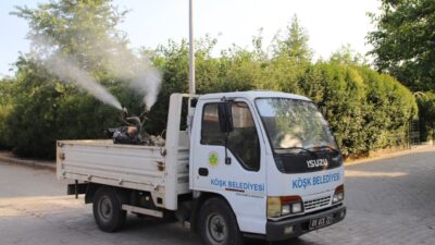 Köşk Belediye Başkanı Nuri Güler'in talimatıyla yaz mevsimine hazırlıklarını hızlandıran