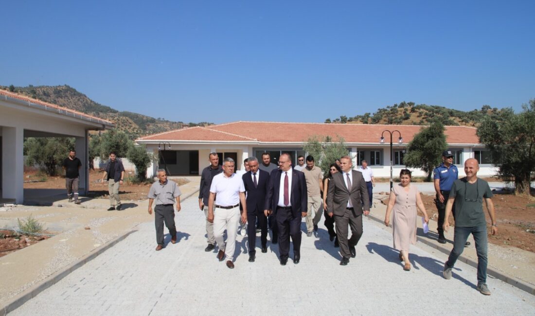 Başkan Güler, Vali Canbolat ve Kaymakam Taş ile birlikte Engelsiz Yaşam Merkezini ziyaret etti Köşk Belediye Başkanı Nuri Güler, Aydın Valisi Yakup Canbolat ve