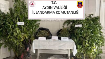 Köşk'e bağlı Gökkiriş Mahallesinde uyuşturucu ticareti yaptığı ve yasadışı kenevir