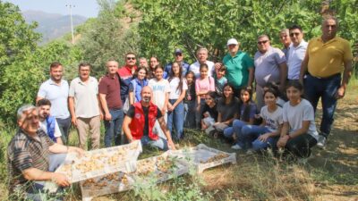 Köşk Kaymakamı Hasan Taş ve Köşk Belediye Başkanı Nuri Güler,