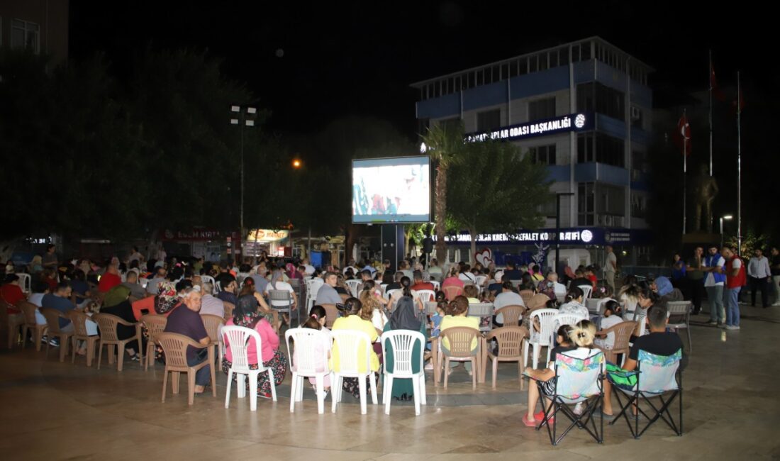 Açık Hava Sinema Günleri’ne yoğun ilgi Köşk Belediyesi Açık Hava Sinema Günleri kapsamında Büyük Taarruz'un 103.