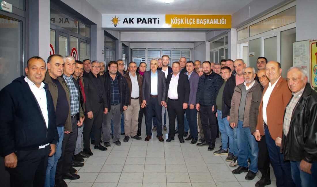 AK Parti'nin yeni üye hedefi doğrultusunda seferberlik başlatan Köşk İlçe