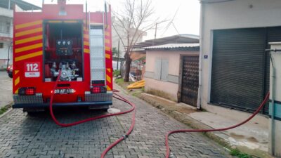 Çarşı Mahallesi, Tarih Sokak’ta sabah saat 07.45 sıralarında 3 katlı