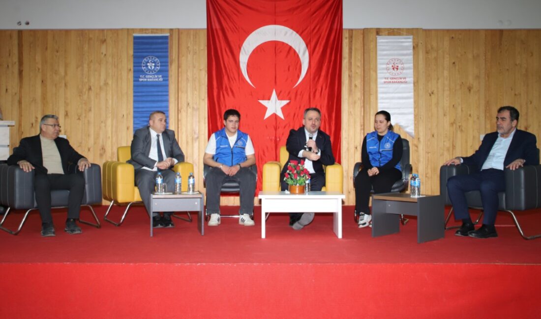 Gençlik ve Spor Bakan Yardımcısı Dr. Enes Eminoğlu, Köşk'te bulunan