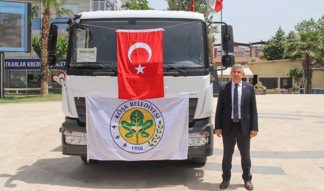 Köşk Belediye Başkanı Nuri Güler, ilçede temizlik hizmetlerinin daha etkin