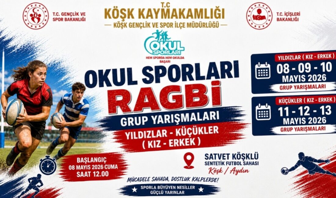 Köşk, Mayıs ayında okul sporlarının en heyecan verici organizasyonlarından birine