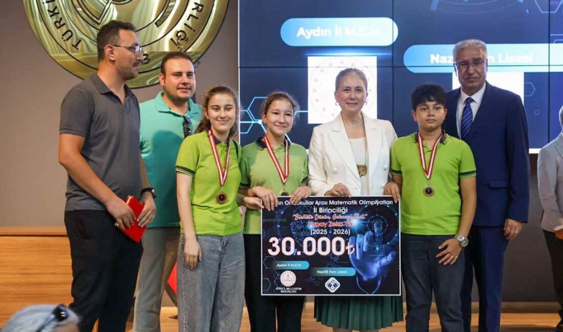 Aydın İl Millî Eğitim Müdürlüğü koordinasyonunda düzenlenen Matematik Olimpiyatları'nda Köşk