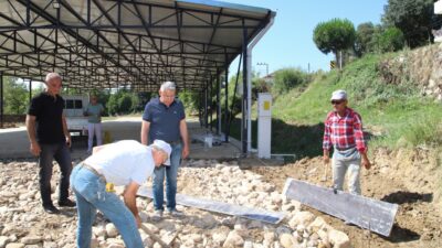 Köşk'e bağlı Koçak Mahallesi’nde bulunan cemiyet alanında yapımı süren yeni