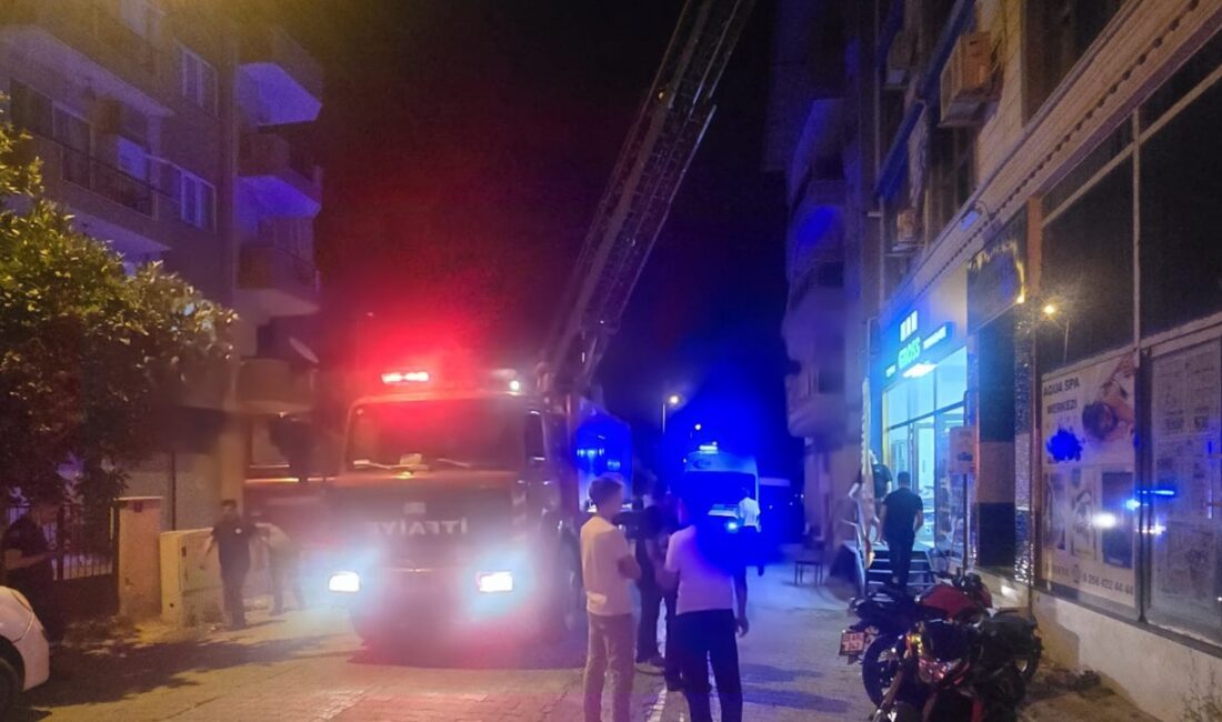 Köşk'te bir apartmandan yayılan kötü koku, yalnız yaşayan 61 yaşındaki
