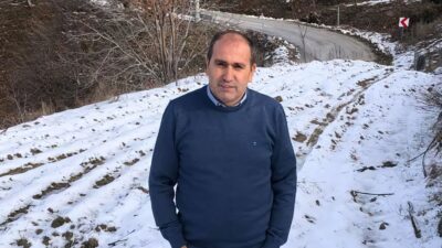 Köşk'e bağlı Gökkiriş Mahallesi’nde 52 yaşındaki Mehmet Sepet, zeytinlik arazide