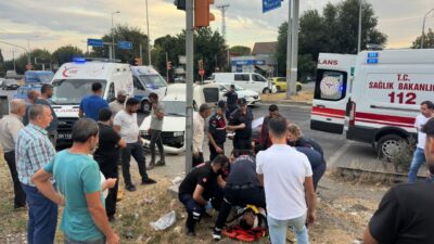 Köşk'te  otomobil ile hafif ticari aracın çarpışması sonucu 2