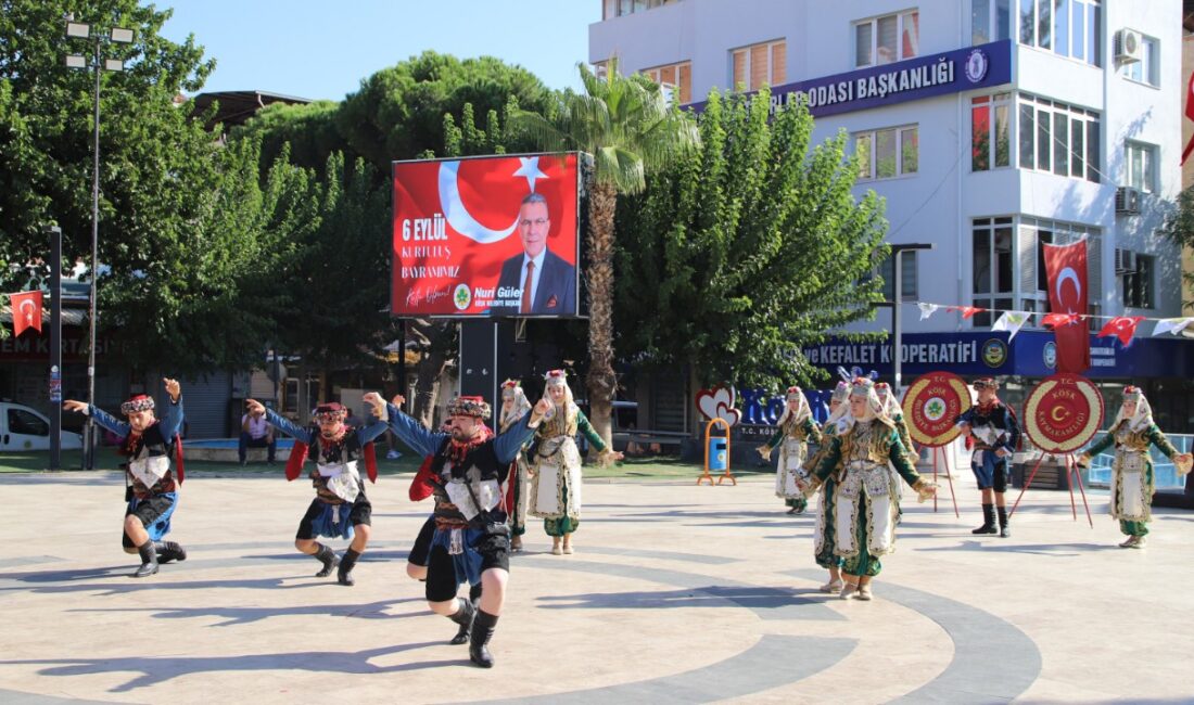 Köşk'ün düşman işgalinden kurtuluşunun 104. yıldönümü İlçe Meydanı’nda gurur ve