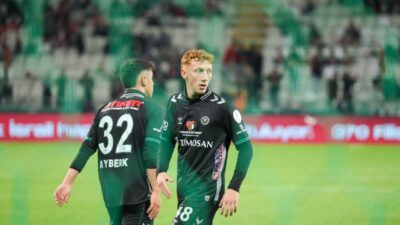 Gökkirişli genç futbolcu Alim Barış Bilge, Konyaspor ile Filistin Milli